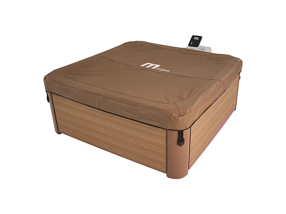 Tempo Style - Spa rigida quadrata MSpa Oslo Amber  F-AM063W | Dimensioni 1.60 x 1.60 x 0.65 m