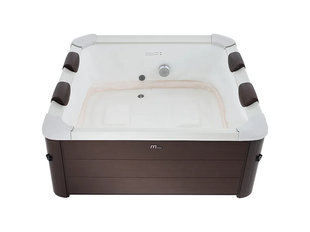 Tempo Style - Spa rigida fuori terra quadrata MSpa Tribeca F-TR062W | Dimensioni 1.6m x 1.6m x 0.65m