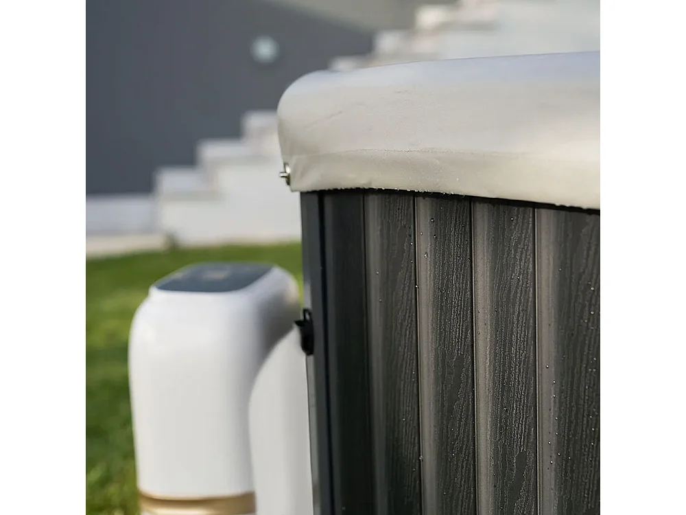 Tempo Style - Vasca Idromassaggio MSpa TUSCANY | 138 getti d'aria a 3 velocità, Riscaldatore, Copertura termica inc. | Dim: 1.93m x 0.73m