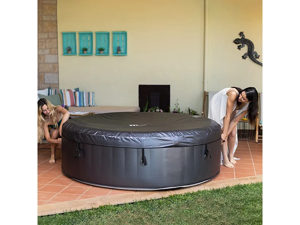 Tempo Style - Piscina Idromassaggio MSpa Splendida Carlton M-CA061 | Dimensioni 2.04m x 0.70m