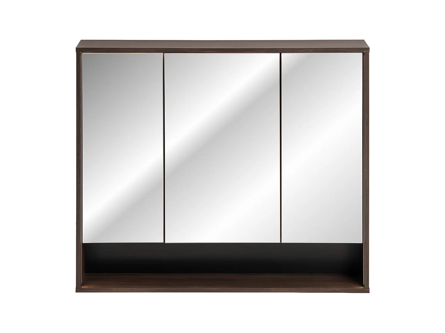 Armoire avec Miroir 100cm 3 Portes DOROTHY RISTRETTO