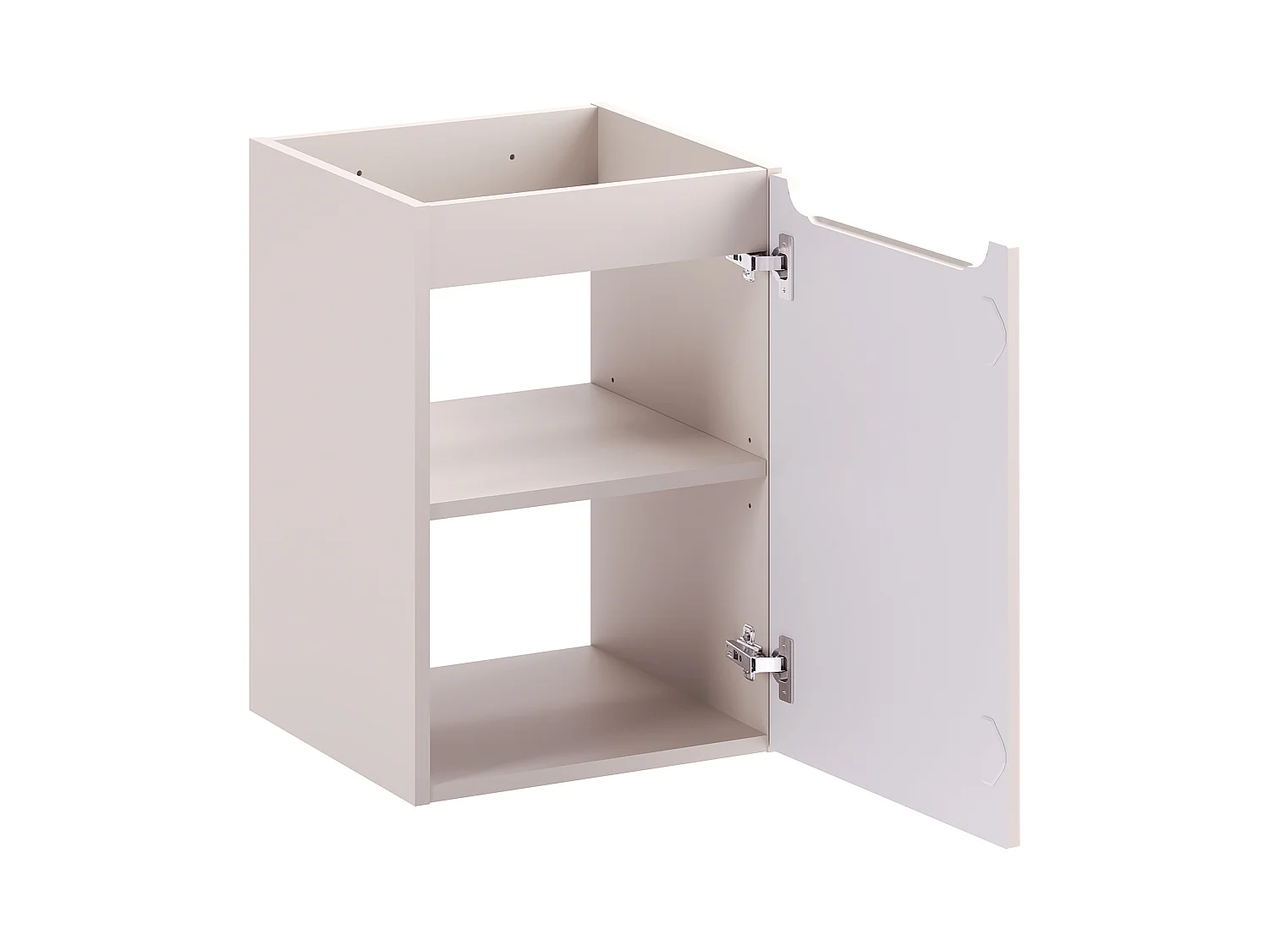 Meuble sous lavabo 40cm 1 porte Nova Cashmere