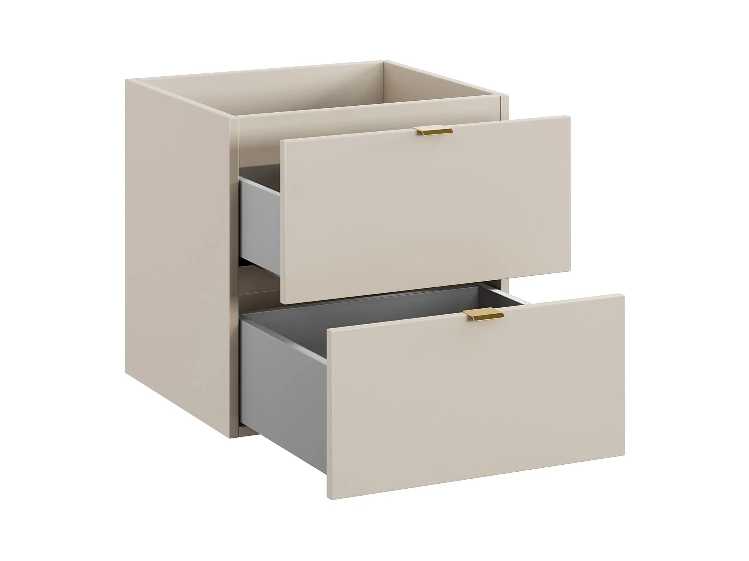 Meuble sous vasque 50 cm 2 tiroirs DALIA CASHMERE 82-50-46-2S