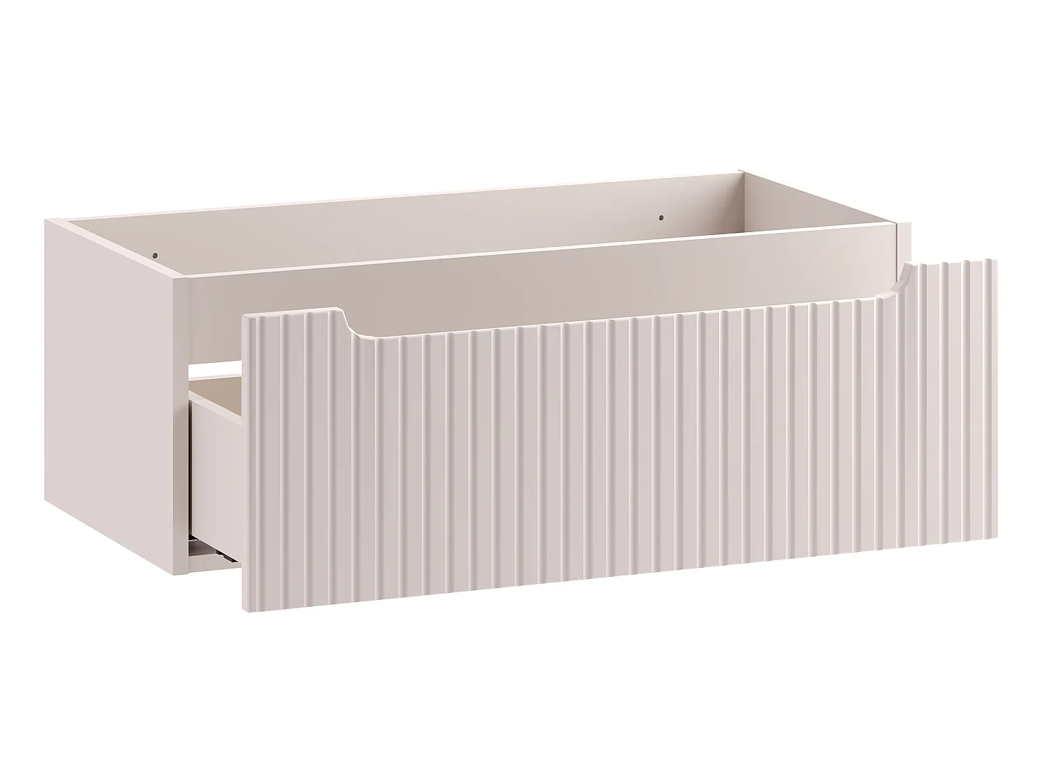 Meuble sous lavabo 80cm 1 tiroir Nova Cashmere