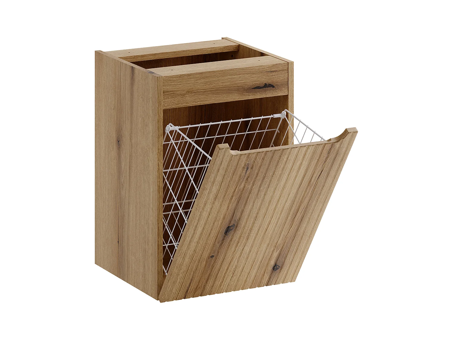 Meuble sous plan de 40cm avec panier à linge NOVA COAST EVOKE