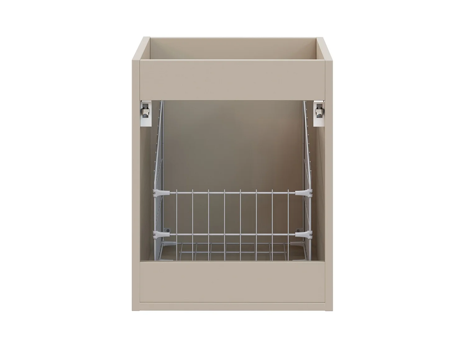 Meuble sous plan 40 cm avec panier à linge DALIA CASHMERE 81-40-1DK