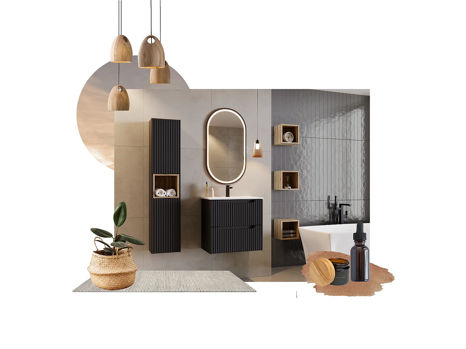 Estante Superior Qubik NOVA BLACK