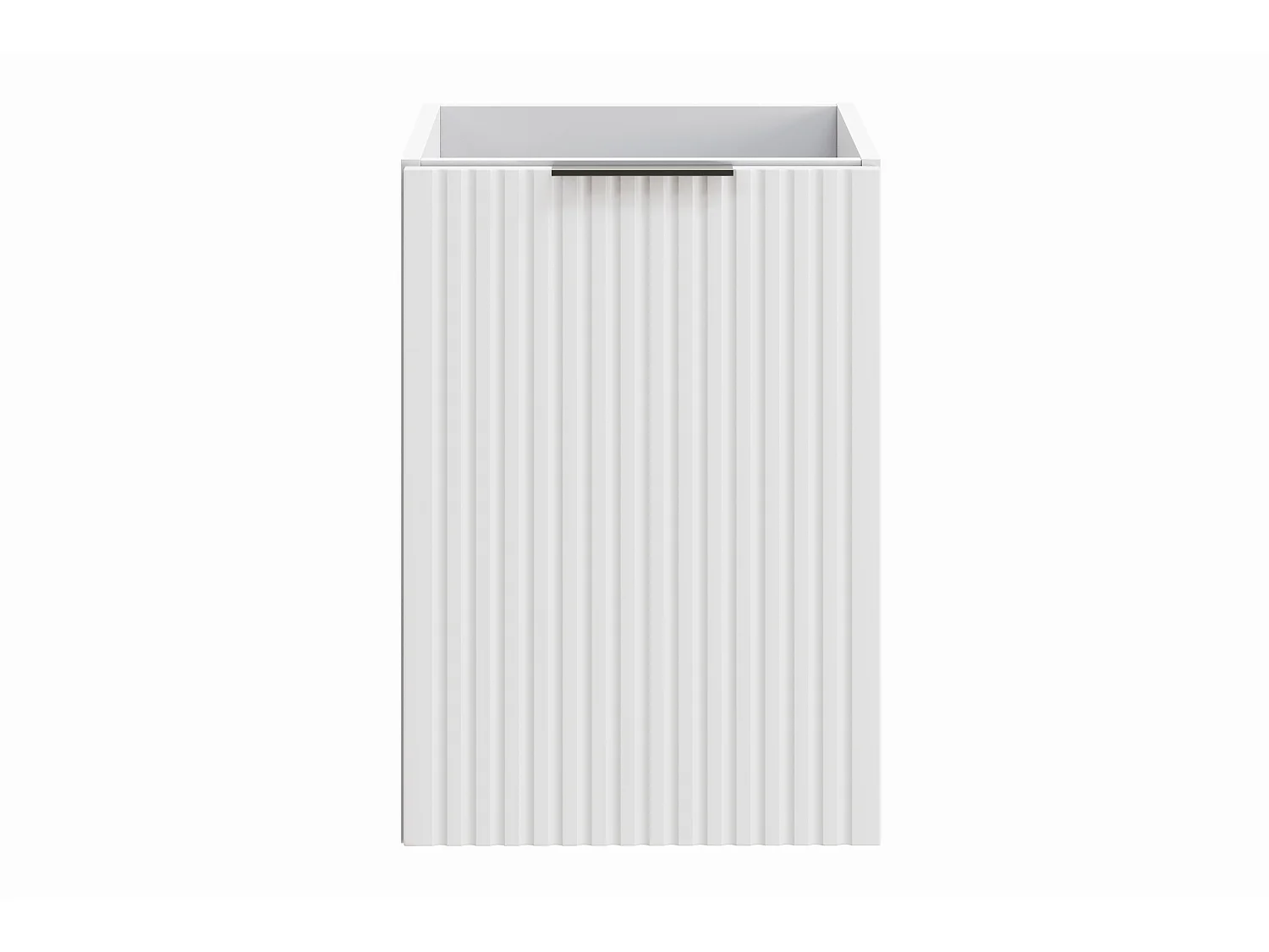 Szafka pod blat 40cm z koszem na pranie ADEL WHITE 81-40-1DK