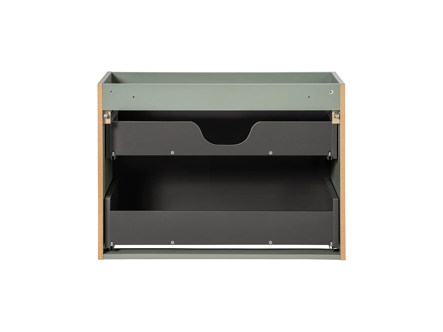 Szafka pod umywalkę LINE REED GREEN D 82-80-2S zielona