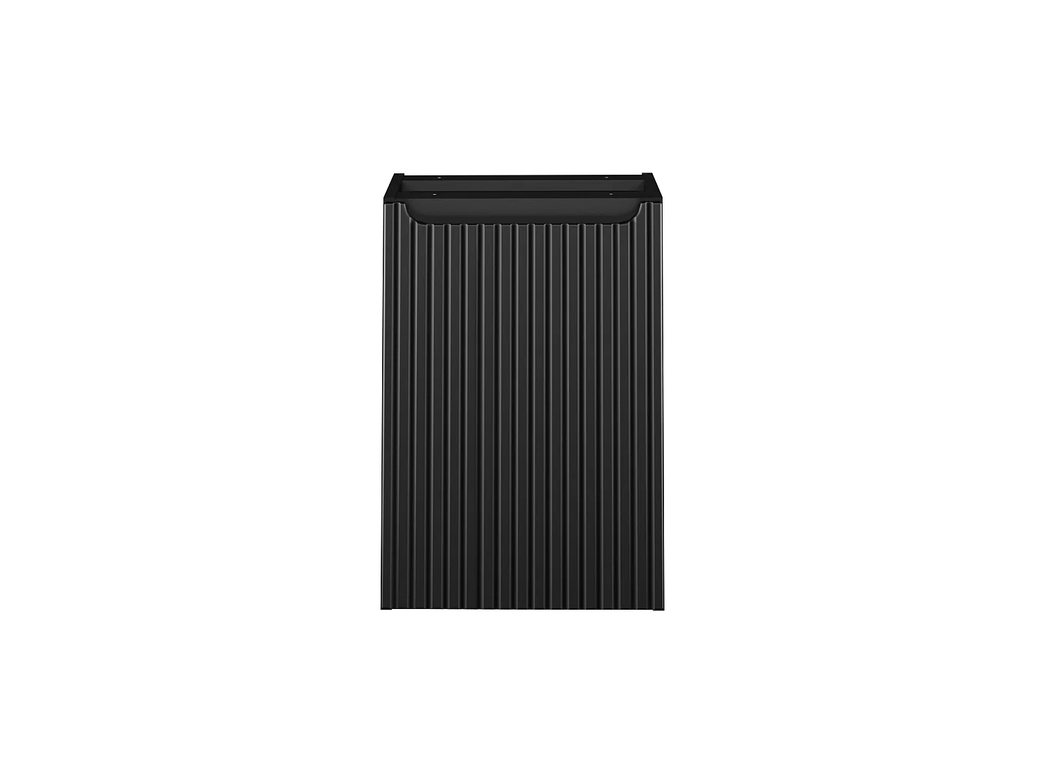 Szafka łazienkowa NOVA BLACK D2 81-40-1D 40cm czarna z koszem