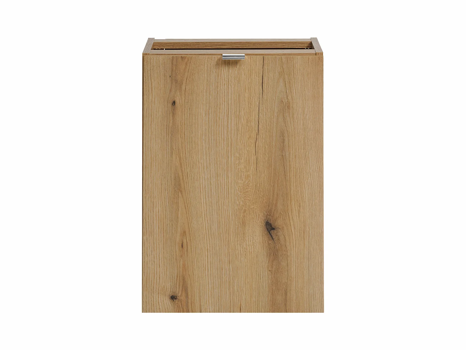 Armoire de 40cm avec panier à linge NOVA OAK