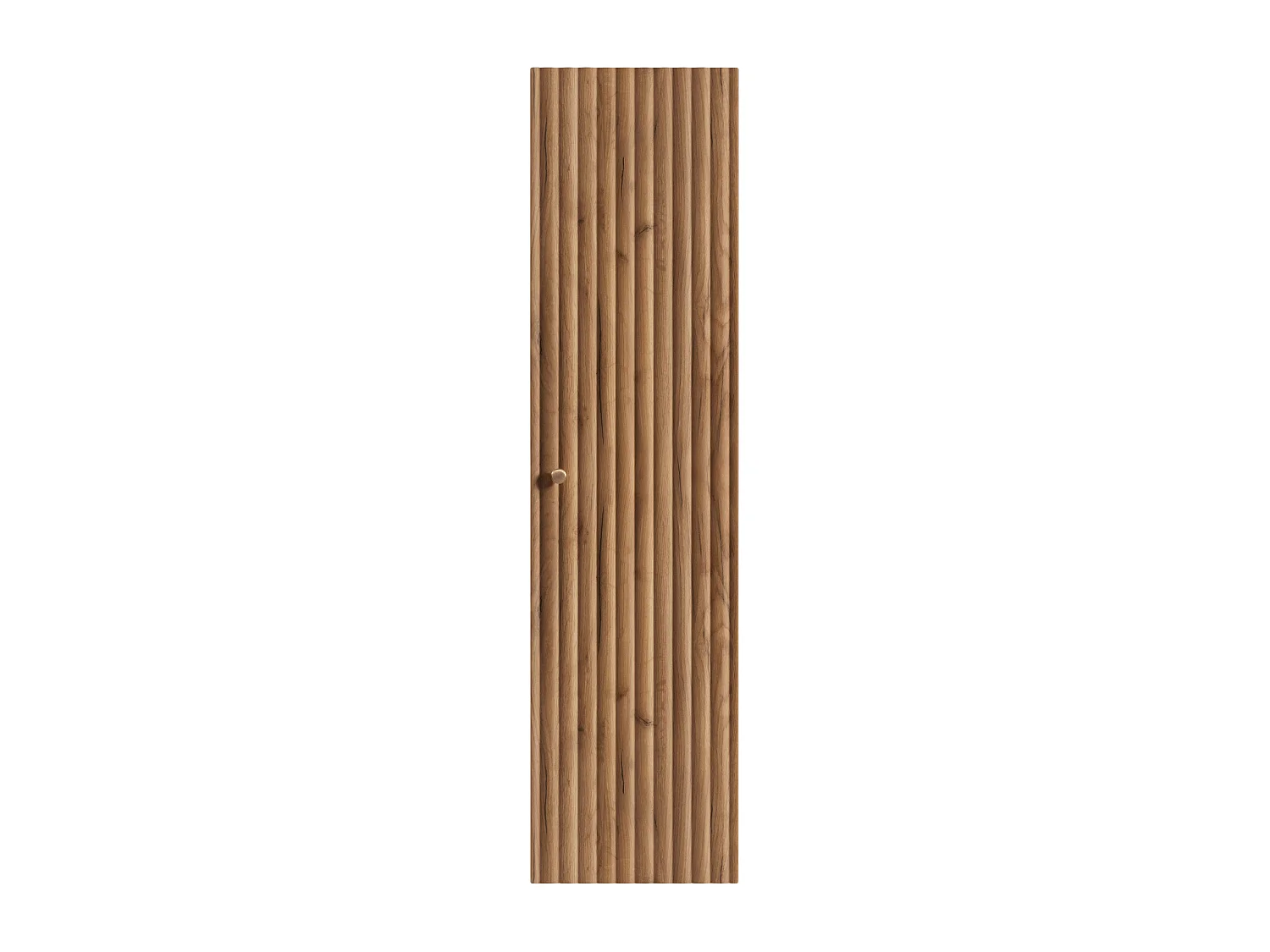 Słupek łazienkowy, dąb craft złoty, uchwyty w trzech kolorach, 35 x 27 x 136 cm