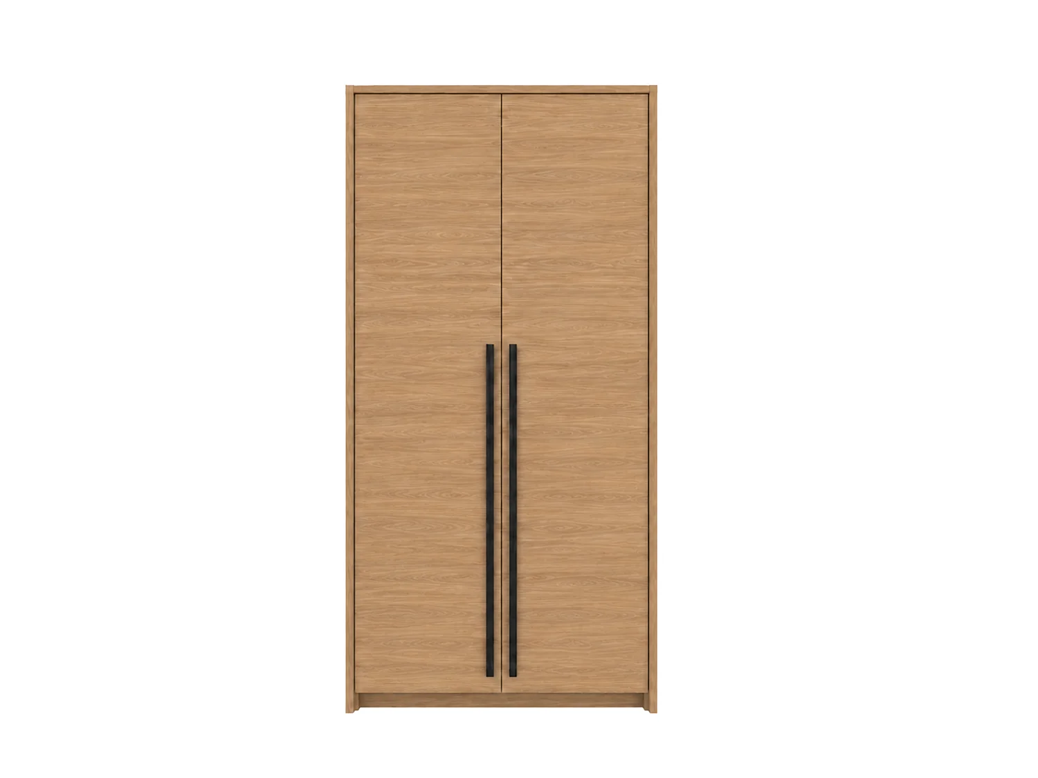 Armadio Guardaroba, Rovere Selvatico, 105 x 217,2 x 65 cm