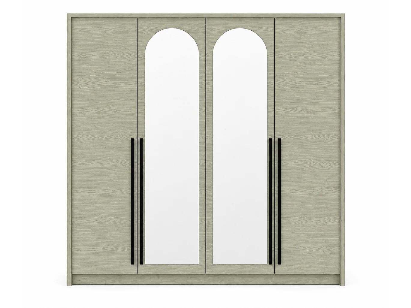 Roupeiro com Espelho, Eucalipto, 205 x 65 x 217,2 cm