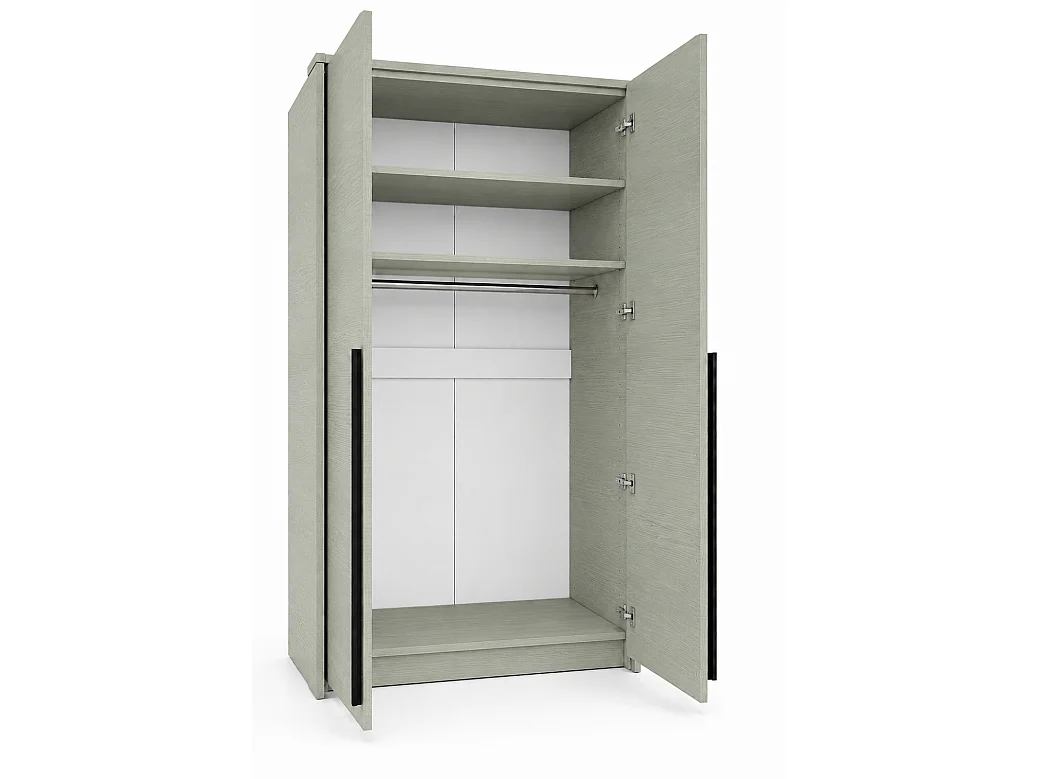 Wardrobe, Eucalyptus, 105 x 217,2 x 65 cm