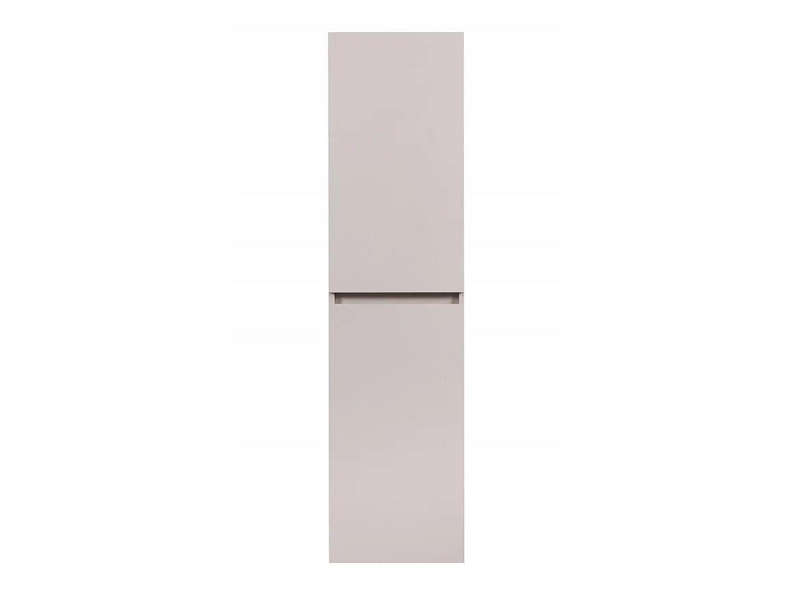 Badkamerkolom 136cm - Hangend - Kasjmier Mat - Smal badkamermeubel – RODAN