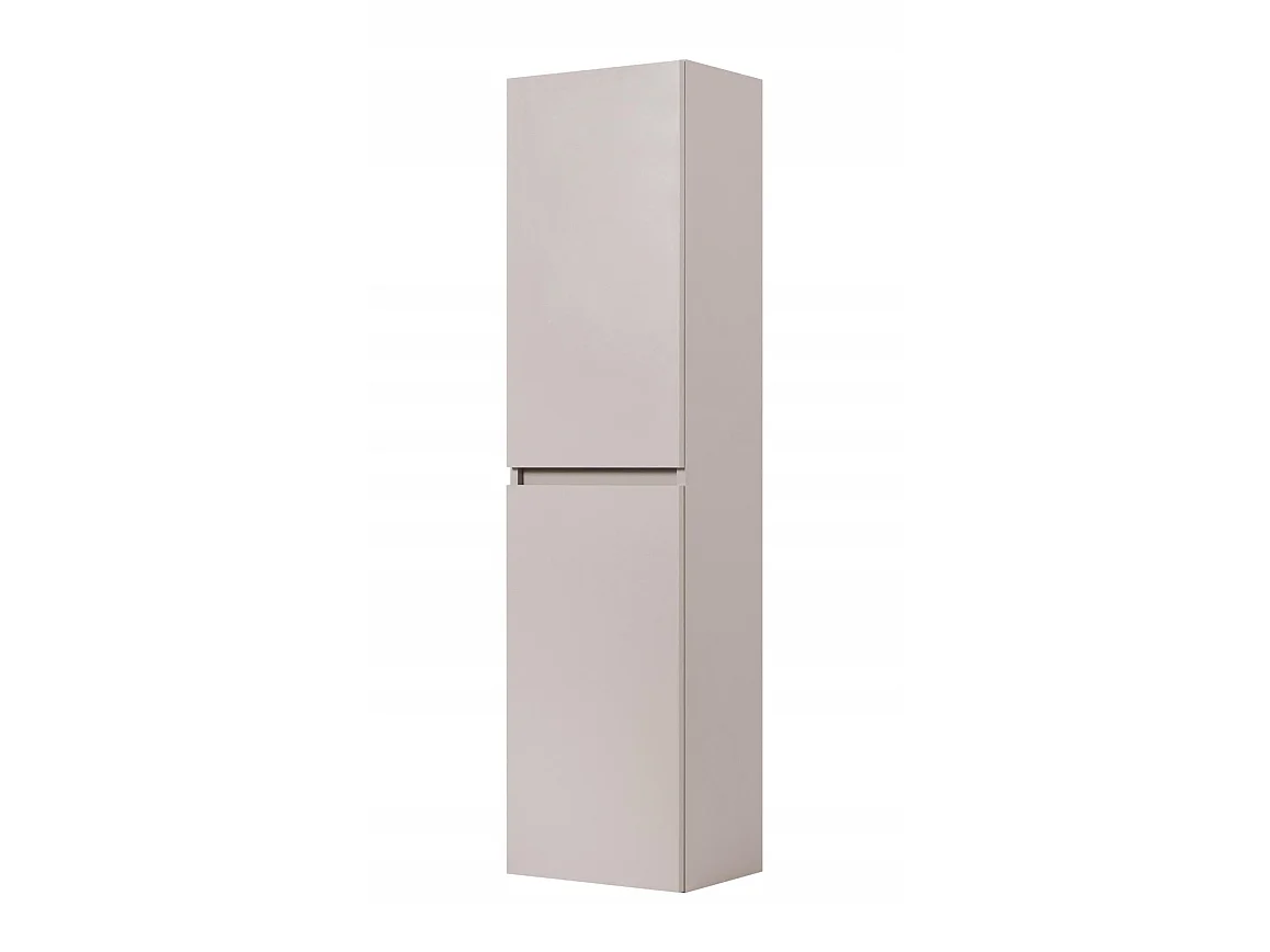 Badkamerkolom 136cm - Hangend - Kasjmier Mat - Smal badkamermeubel – RODAN