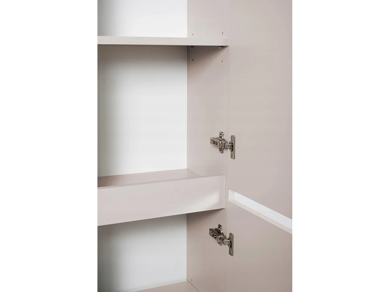 Badkamerkolom 136cm - Hangend - Kasjmier Mat - Smal badkamermeubel – RODAN