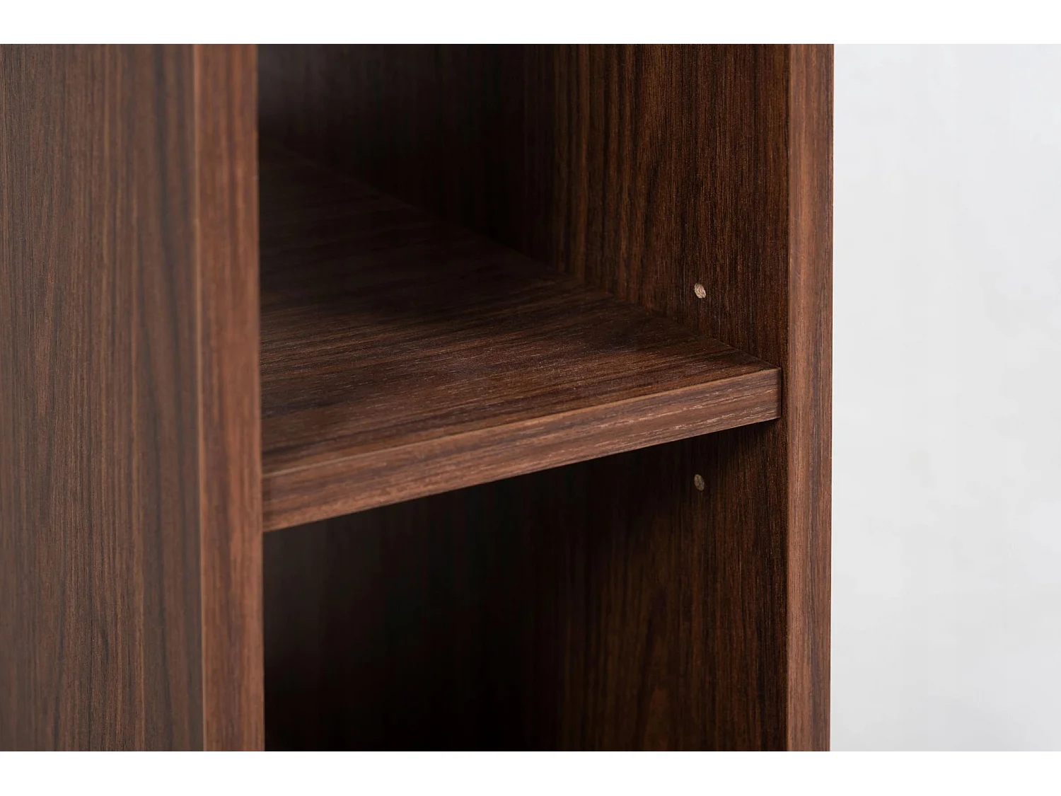 Badregal 20cm für Waschbeckenunterschrank - Badschrank Erweiterung - Holz Walnuss – RODAN
