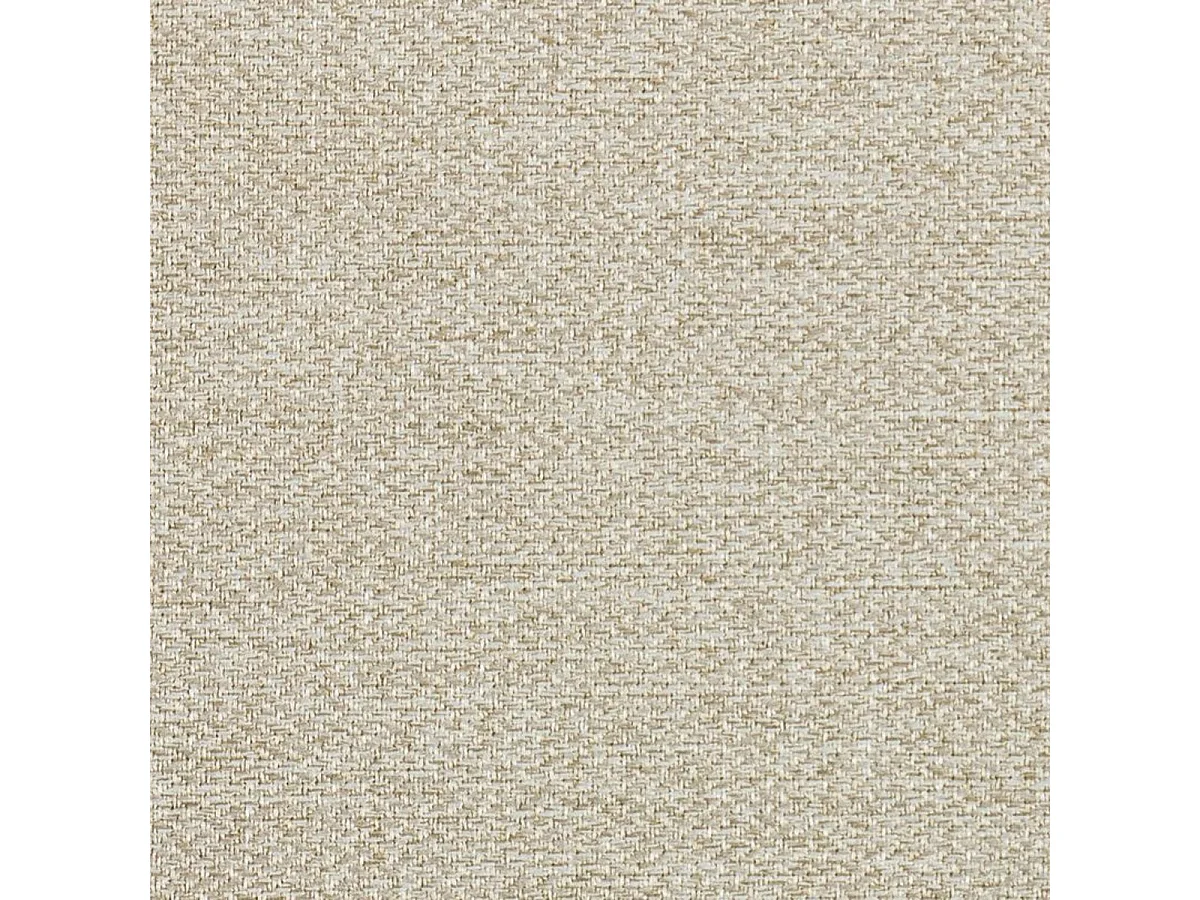 Sommier déco à lattes 180x200 cm en tissu beige - Axel