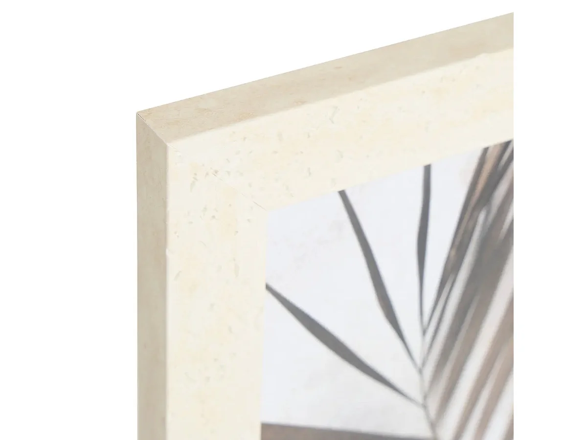 Pêle-Mêle 5 Photos Effet Travertin "Anaya" 48cm Beige