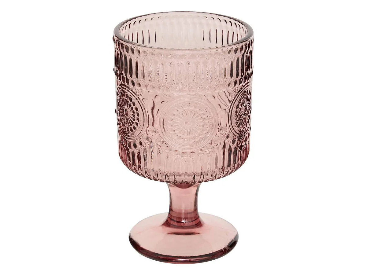 Lot de 6 Verres à Vin "Ina" 21cl Rose