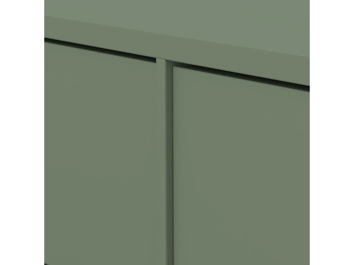 Meuble TV 4 portes 209 cm Loa Vert