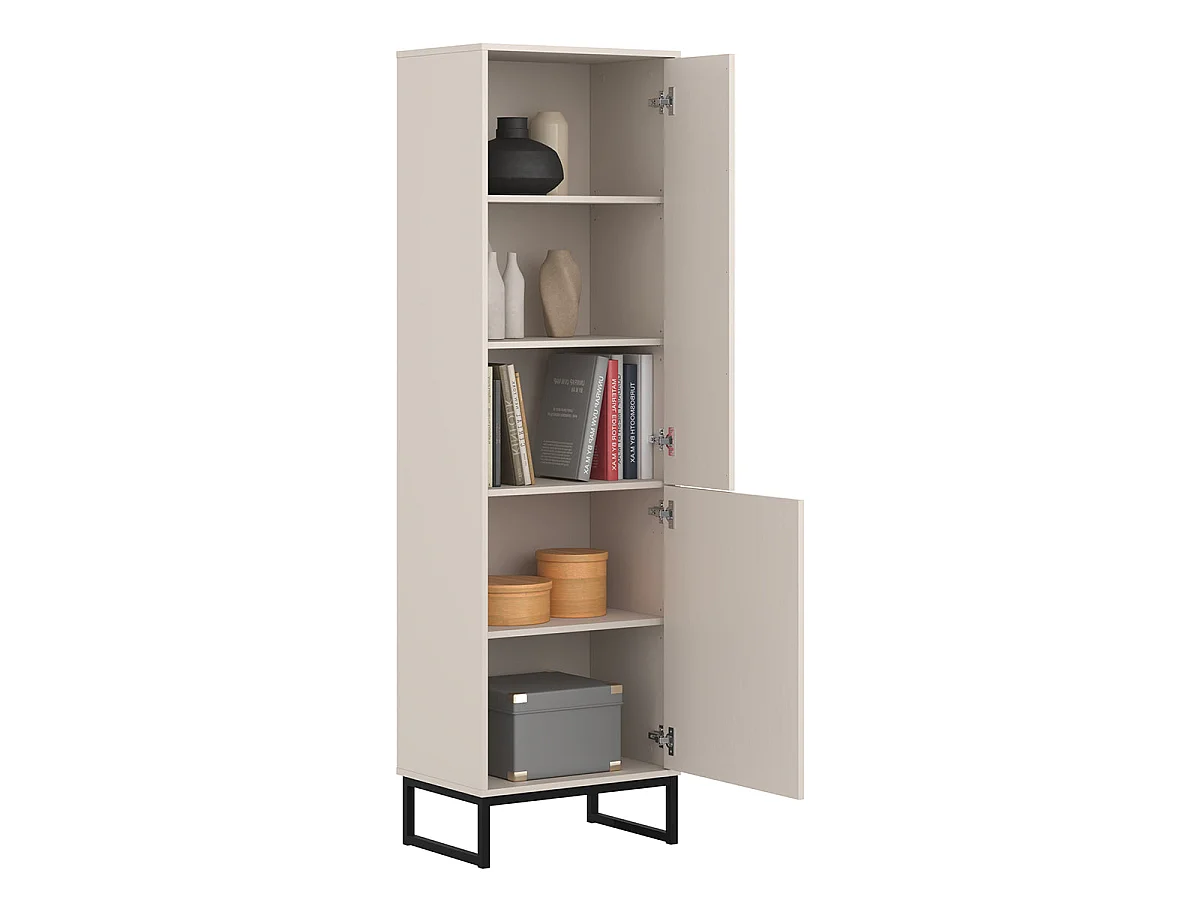 Loa Cashmere 2-Door Bookcase