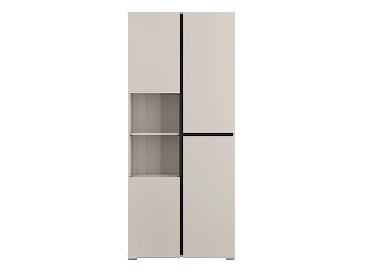 Vitrina 2 puertas Lilia Cachemira