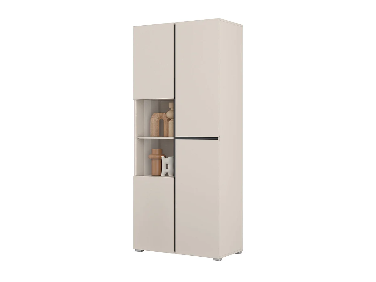 Lilia Cashmere 2-Door China Cabinet