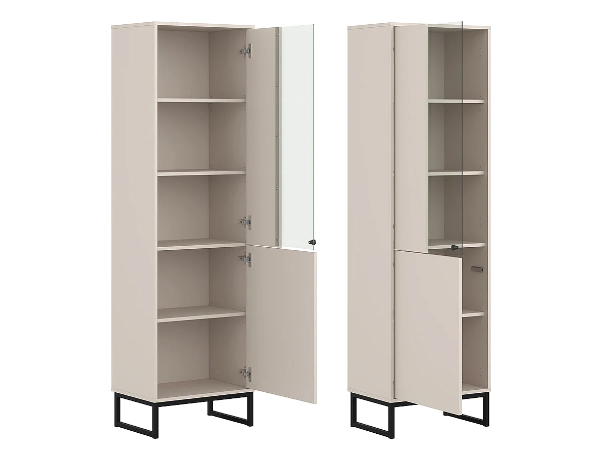 Loa Cashmere 2-Door Display Cabinet