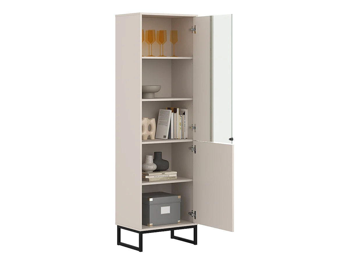 Loa Cashmere 2-Door Display Cabinet
