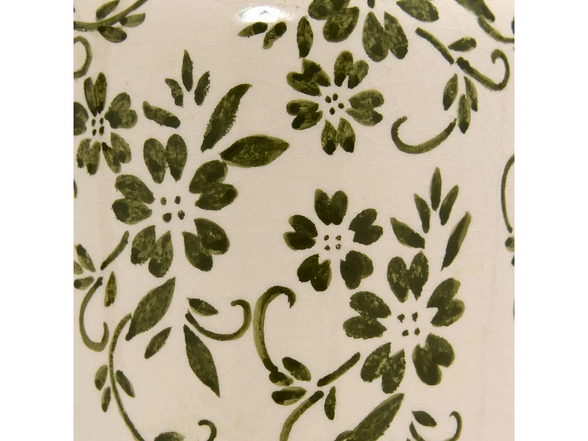 Vase Lisière en Dolomite "Japo" 19cm Vert Clair