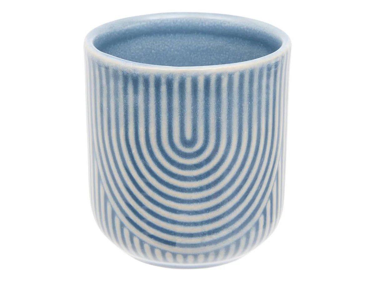 Lot de 6 Tasses à Espresso "Lya" 10cl Bleu