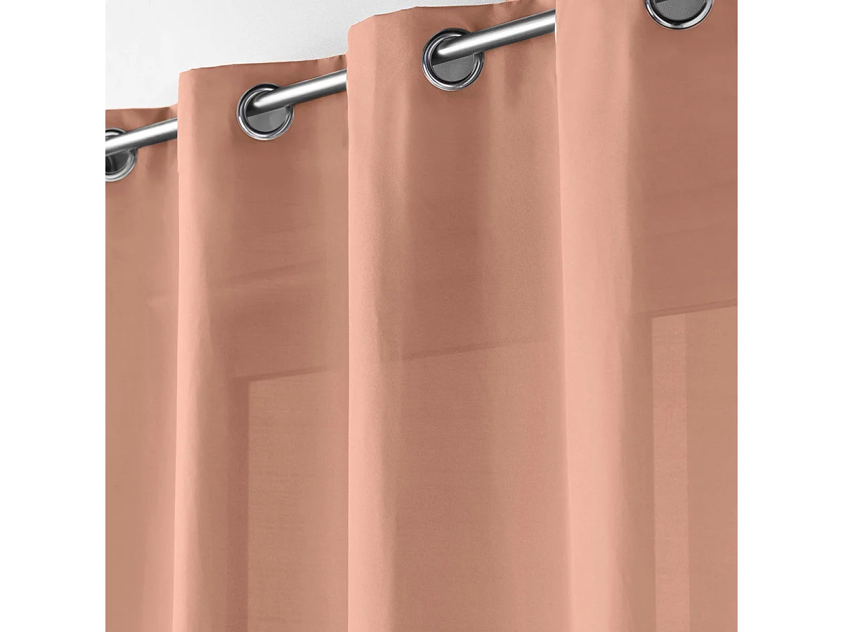 Rideau à Œillets "Absolu" 140x260cm Rose Blush