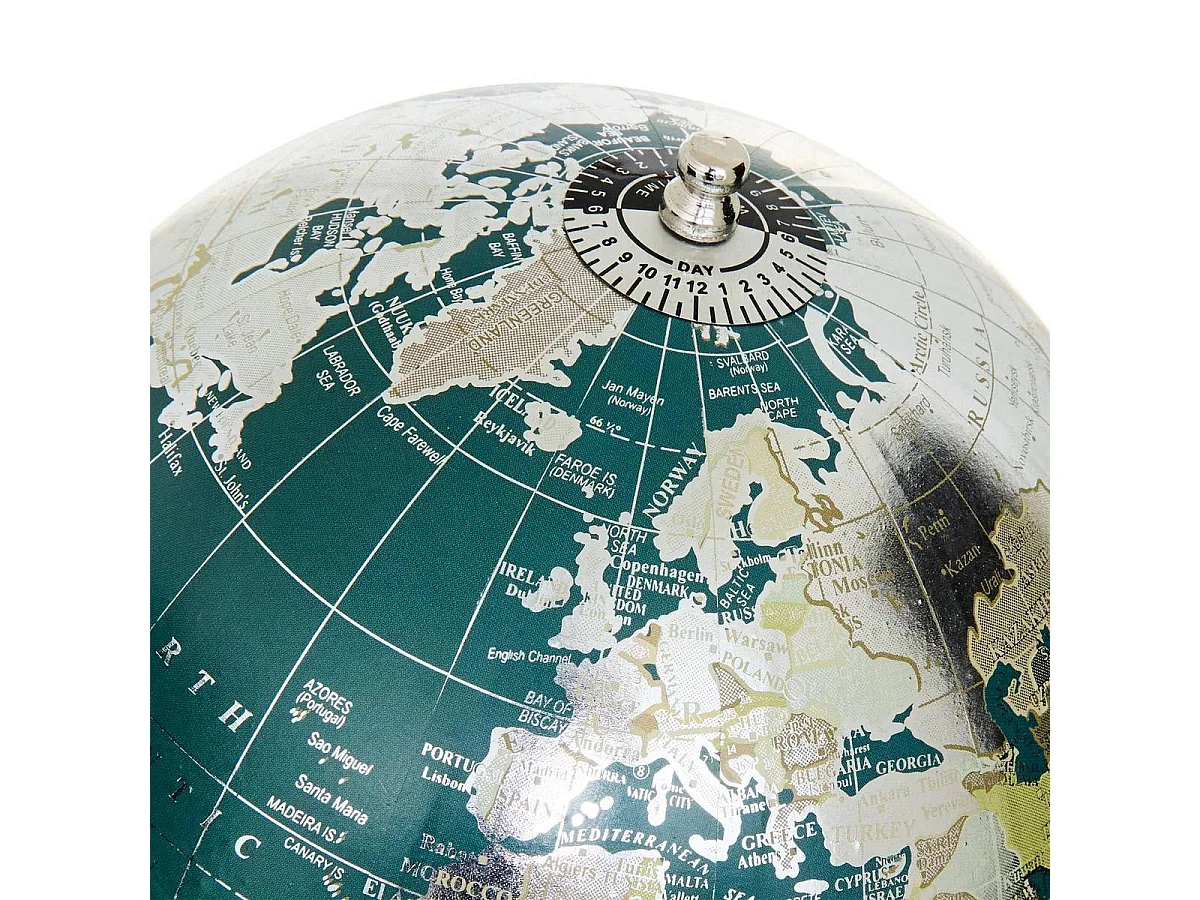 Globe Déco "The Palm Resort" 28cm Bleu