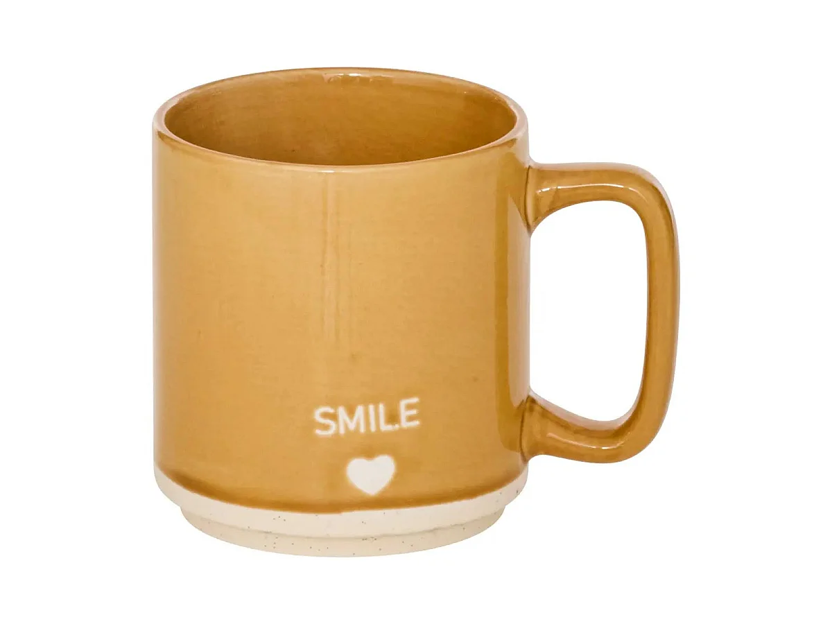 Lot de 4 Mugs sur Rack "Relax" 34cl Multicolore