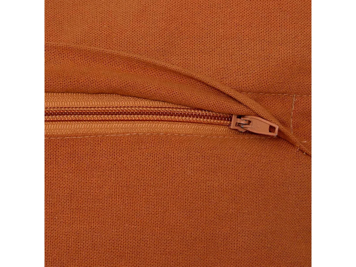 Coussin Déco "Mira" 40x40cm Terracotta