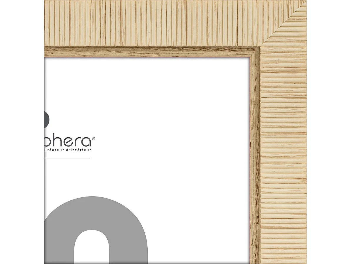 Cadre Photo Déco "Thea" 40x50cm Naturel