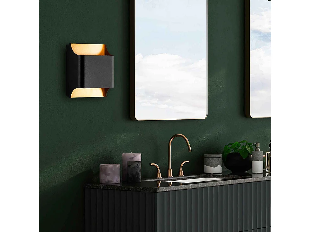 Moderne G9 Wandleuchte aus Metall Bera 25