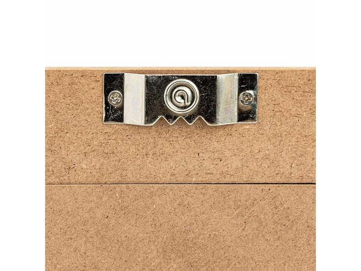 Cadre Photo Déco "Dyani" 10x15cm Blanc
