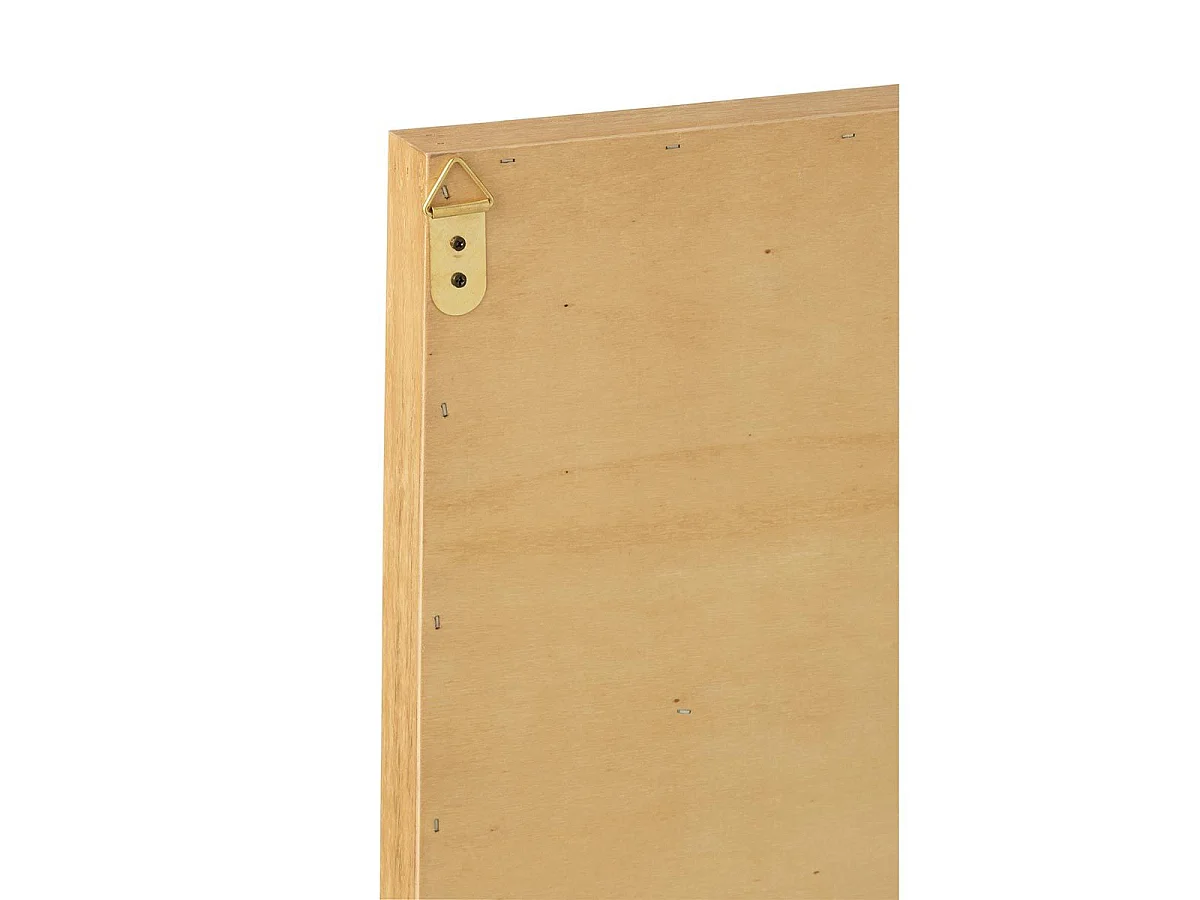 Décoration Murale en Bois "Hippocampe" 60cm Naturel