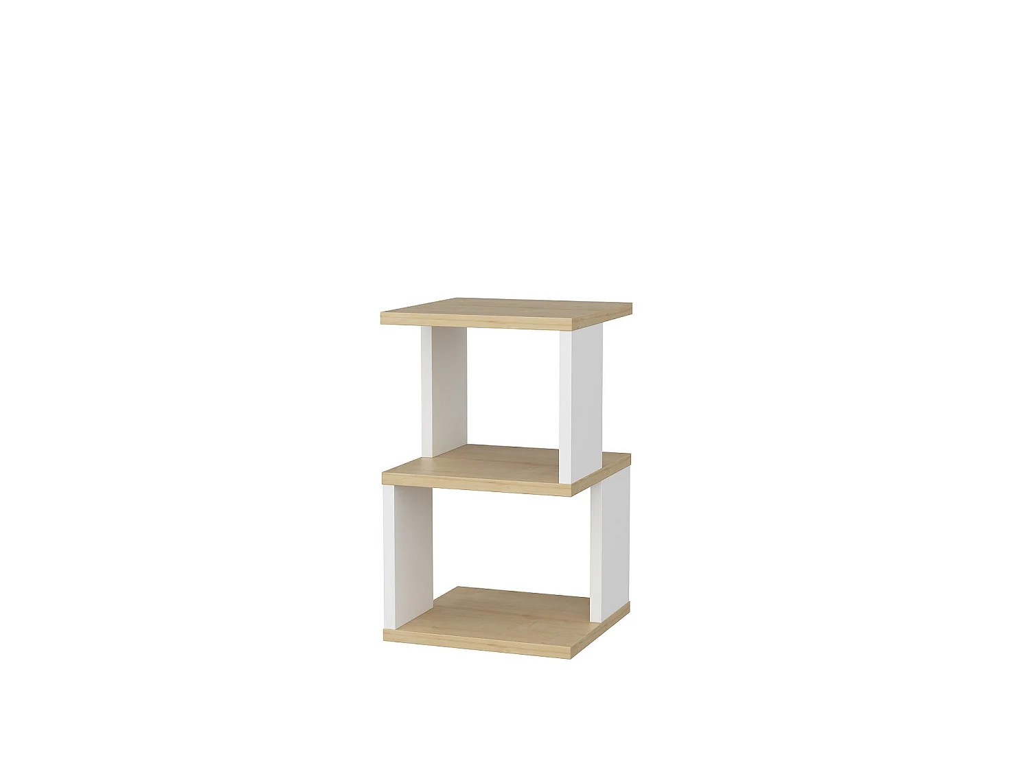 Carter" houten nachtkastje - 30 x 30 x 49 cm - Beige