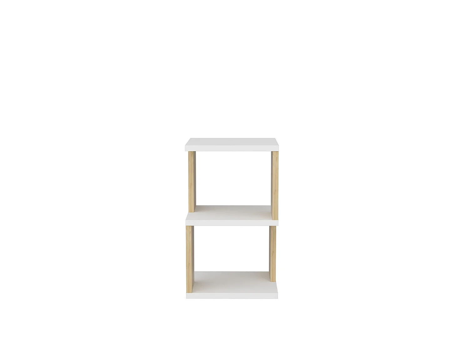 Houten nachtkastje "Carter" - 30 x 30 x 49 cm - Wit