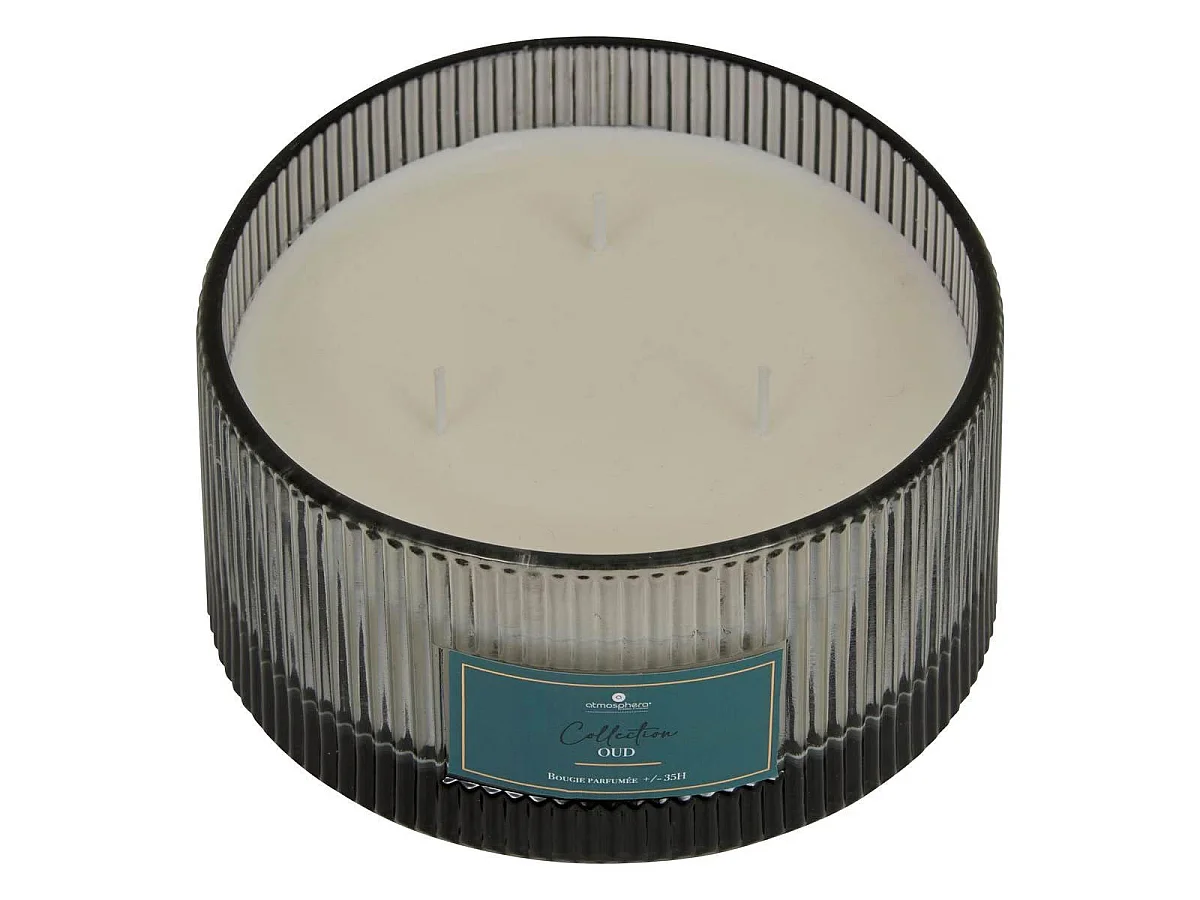 Bougie Parfumée en Verre "Albie" 635g Bois de Oud