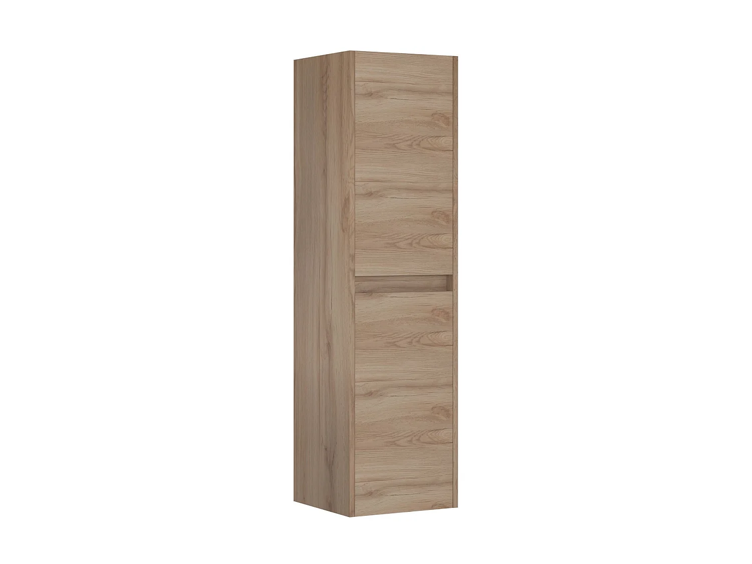 Armoire de Salle de Bain "Side 40" - 40 x 27 x 138 cm - Oak