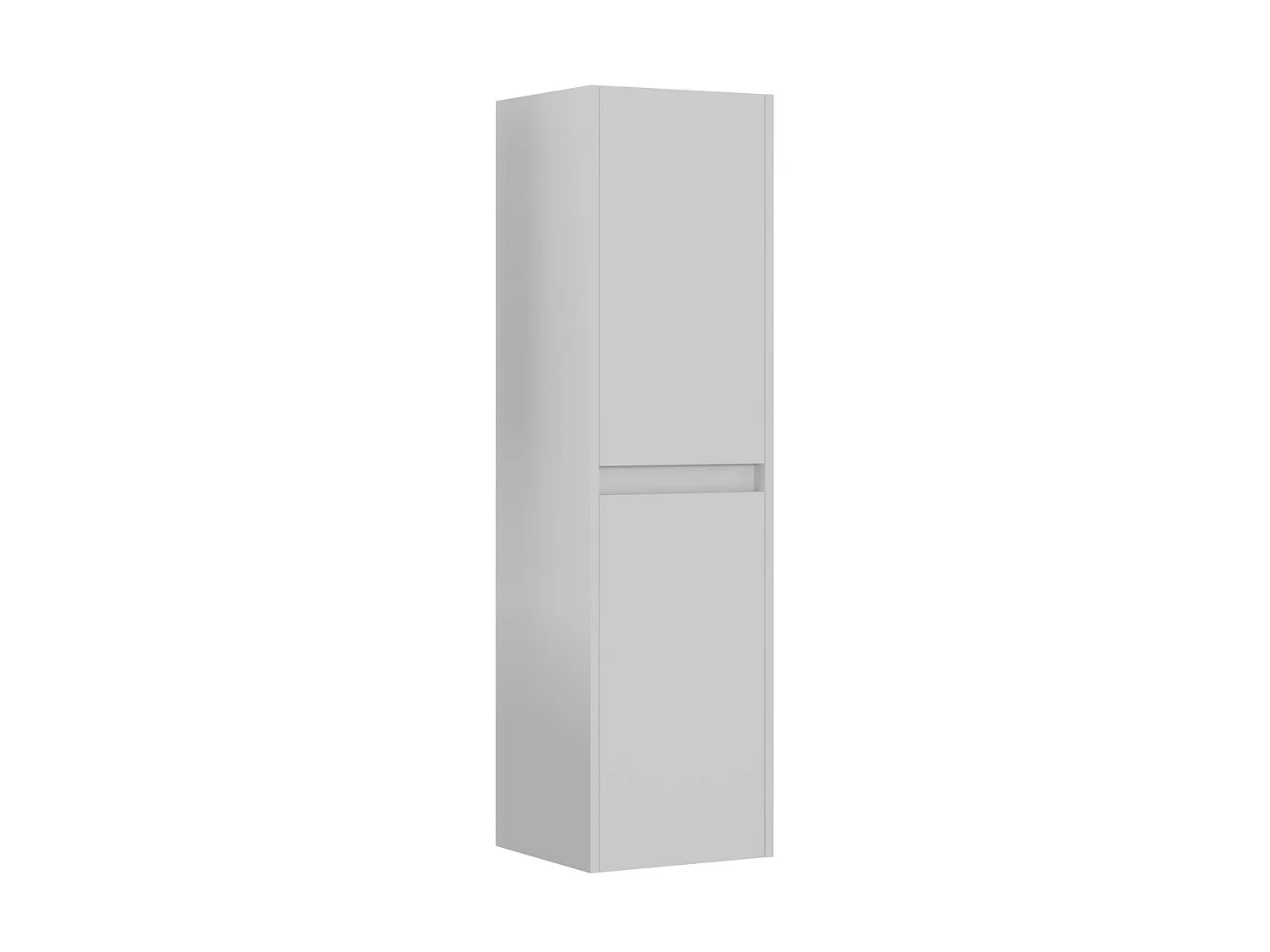 Armoire de Salle de Bain "Side 40" - 40 x 27 x 138 cm - Matte White