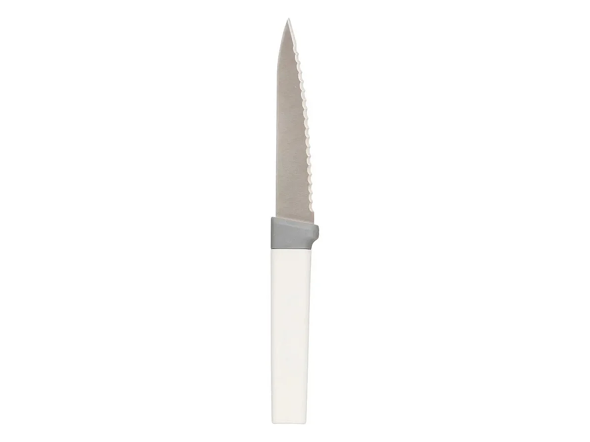 Lot de 4 Couteaux à Steak "Antidérapant" 22cm Multicolore