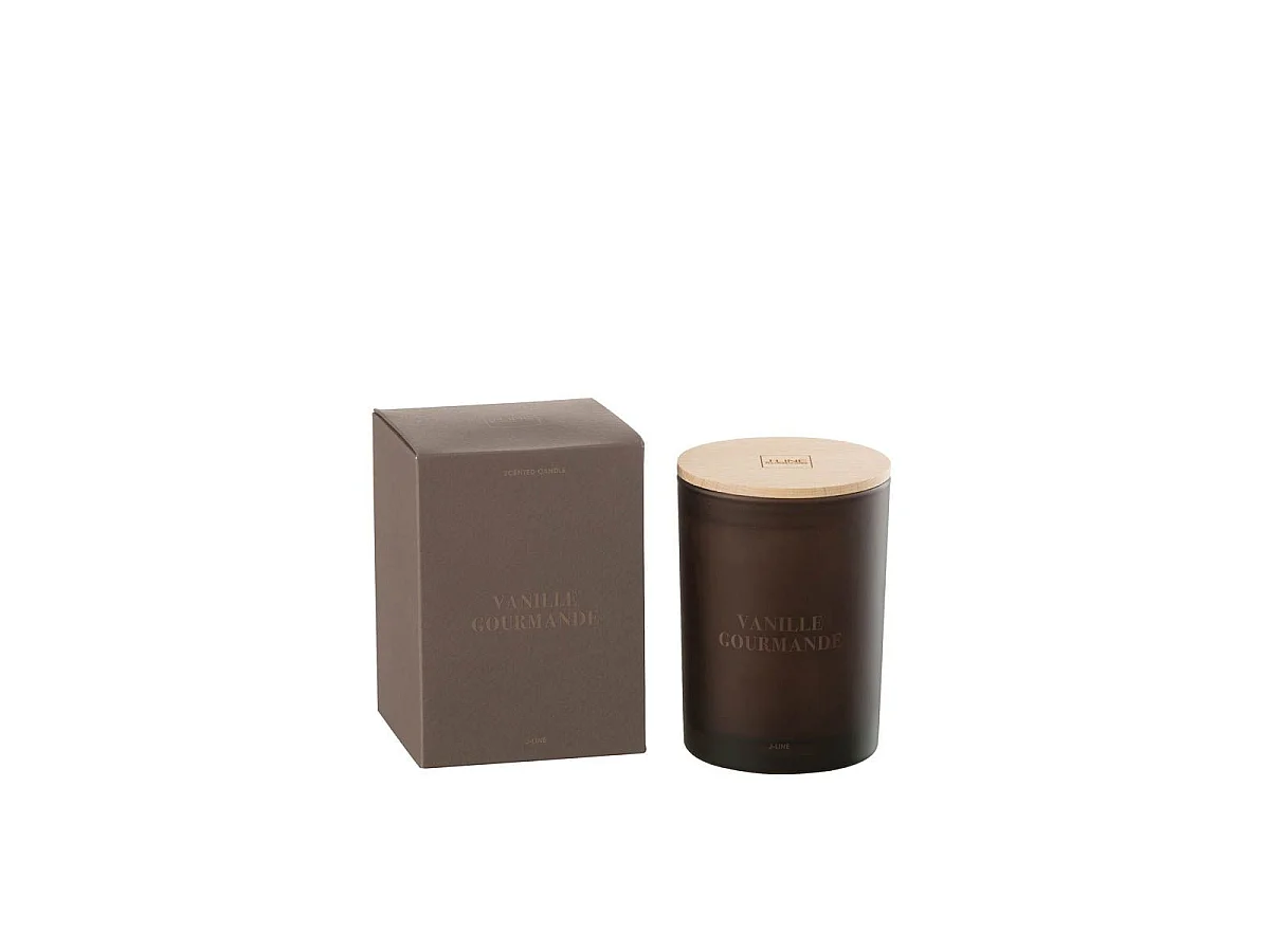 Bougie Parfumée "Accords Essentiels" 12cm Vanille Gourmande