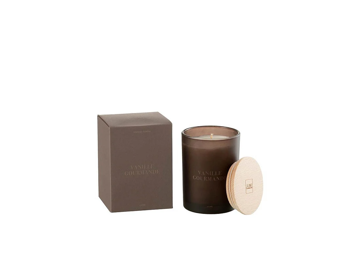 Bougie Parfumée "Accords Essentiels" 12cm Vanille Gourmande